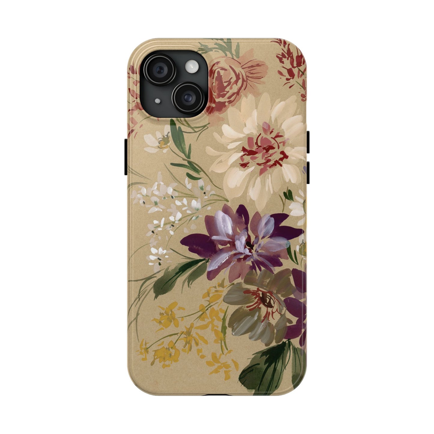Kraft Wildflowers Phone Case