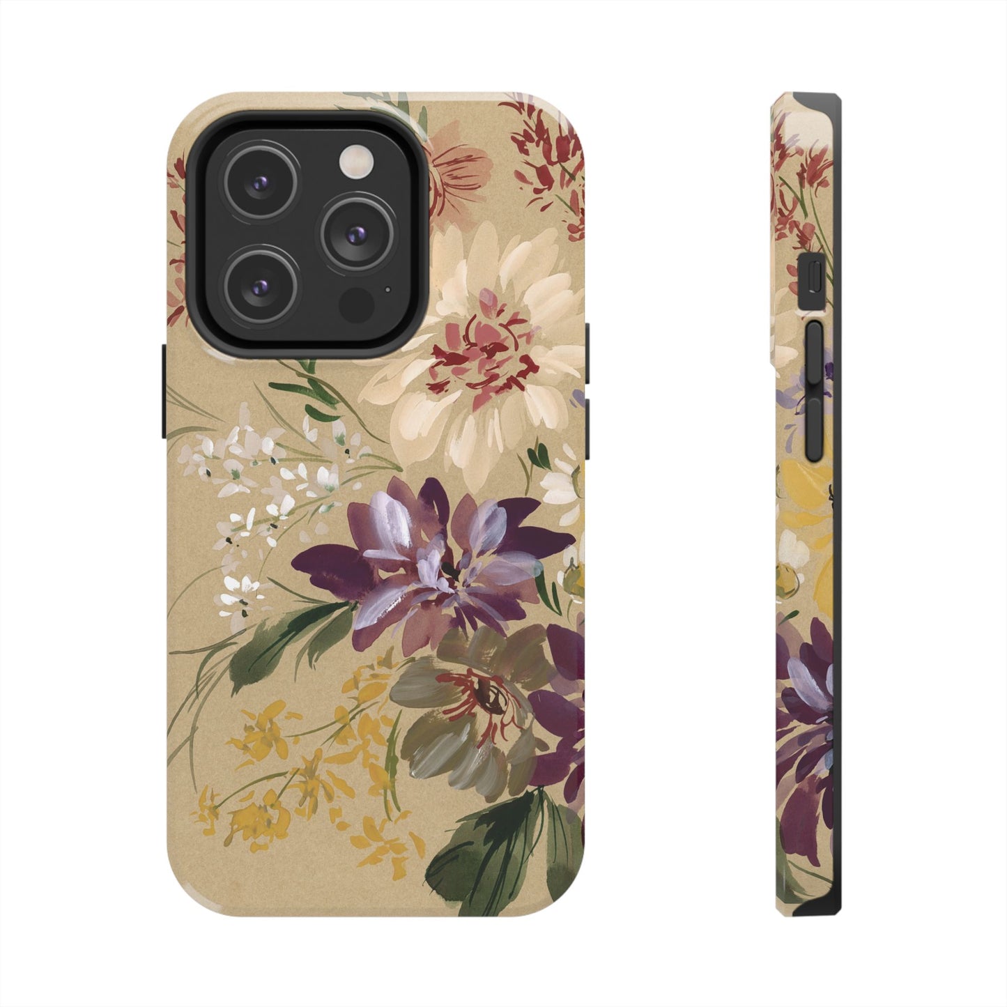 Kraft Wildflowers Phone Case