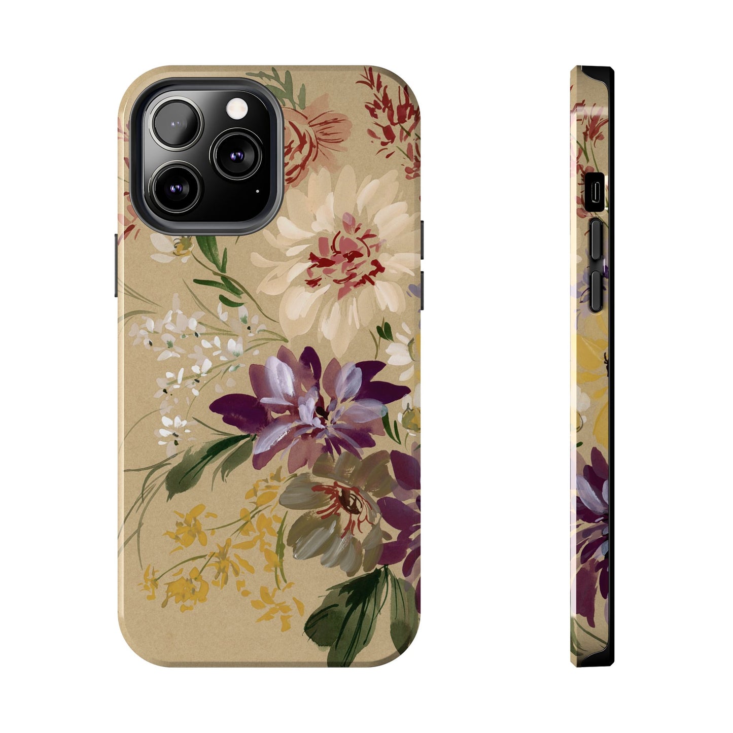 Kraft Wildflowers Phone Case