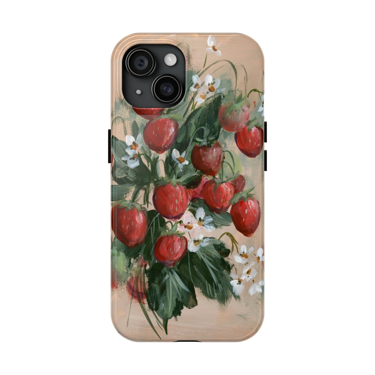 Moody Strawberries Phone Case