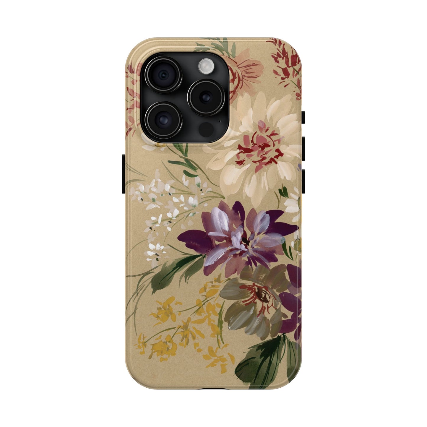 Kraft Wildflowers Phone Case