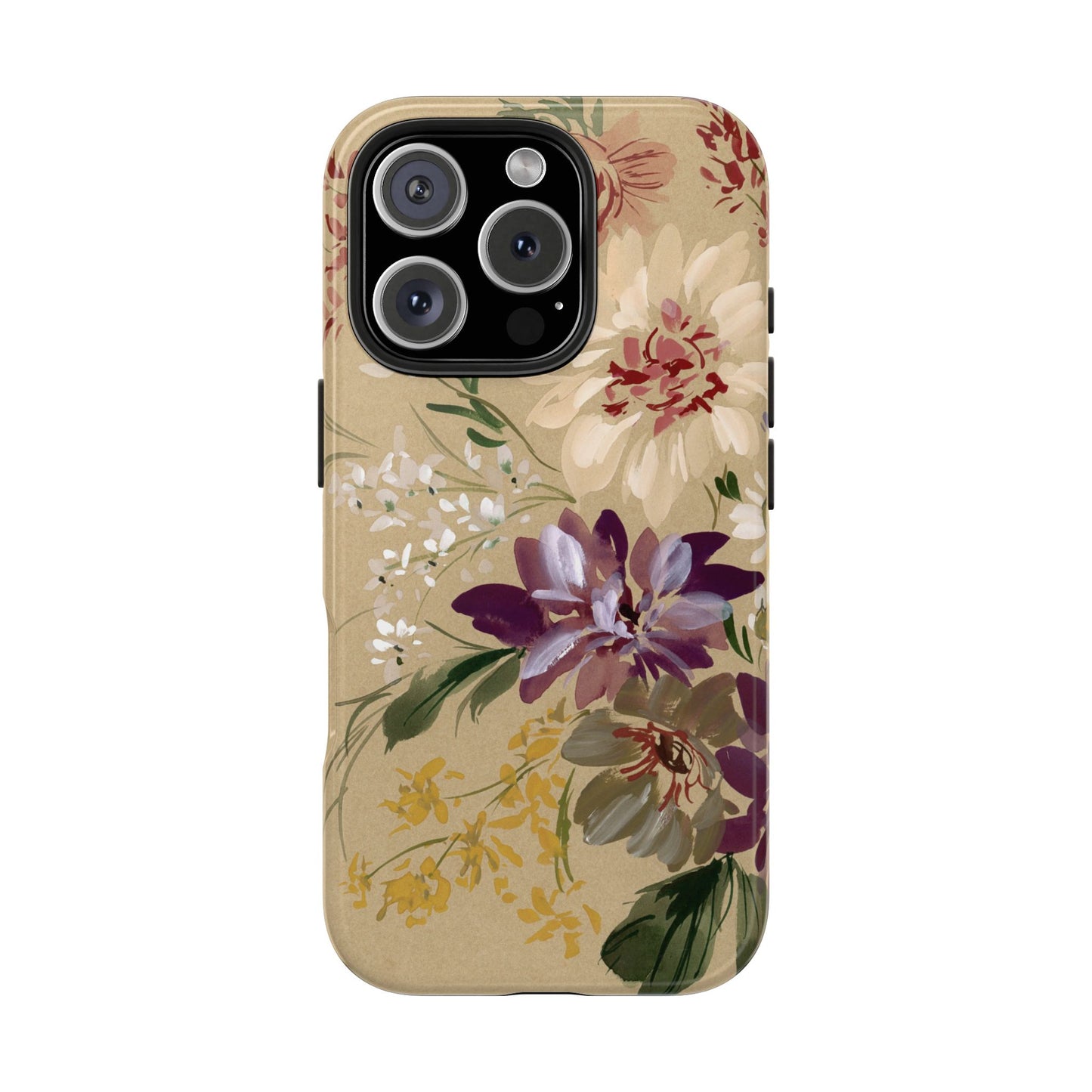 Kraft Wildflowers Phone Case