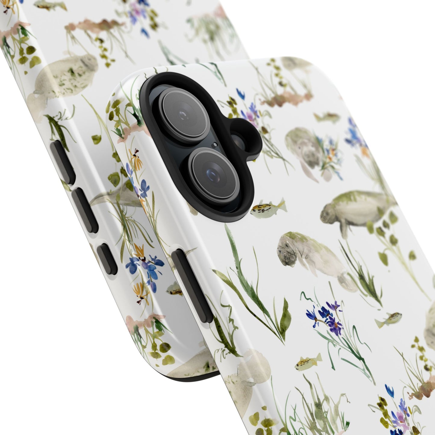 Whimsical Manatees Phone Case