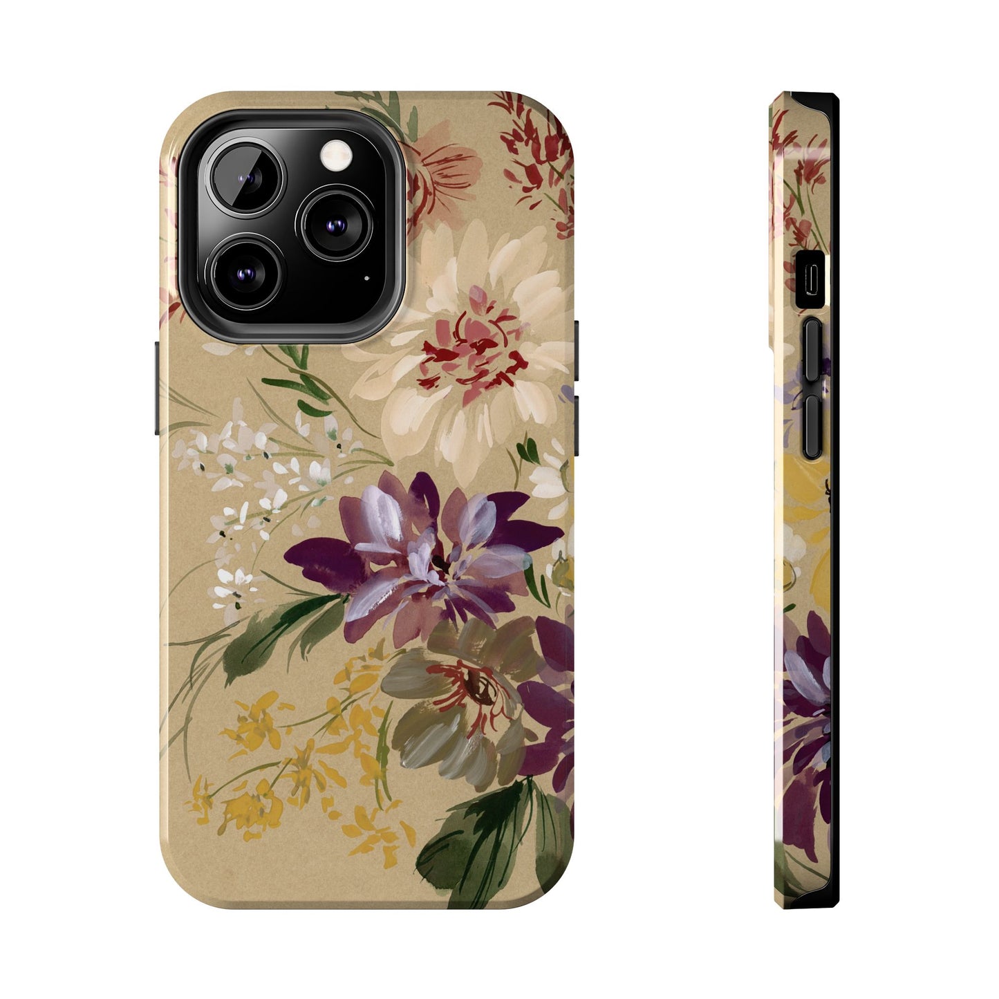 Kraft Wildflowers Phone Case