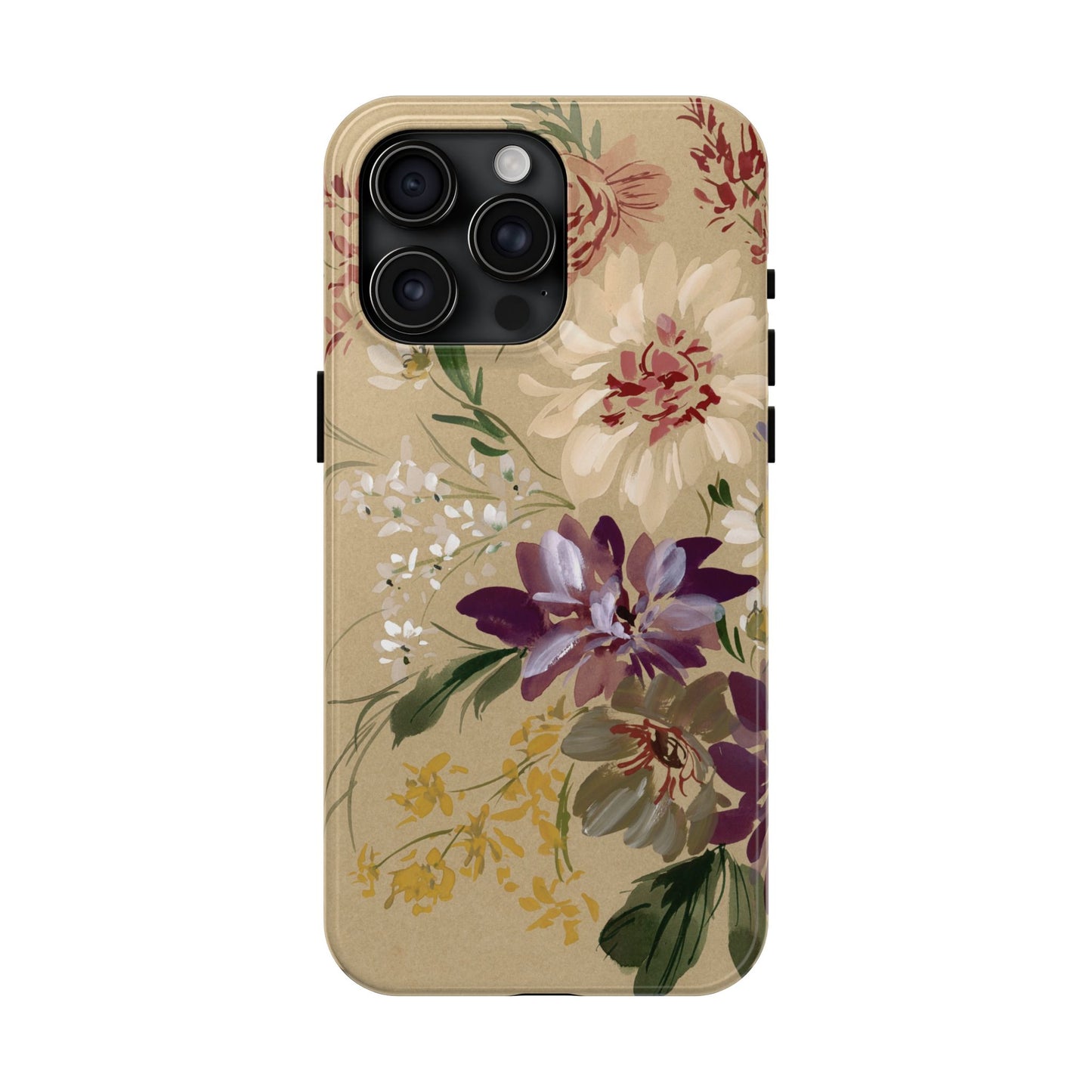 Kraft Wildflowers Phone Case