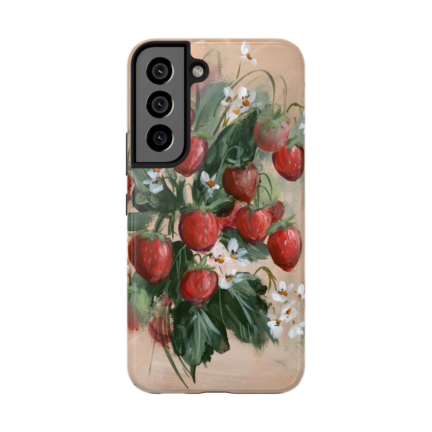 Moody Strawberries Phone Case