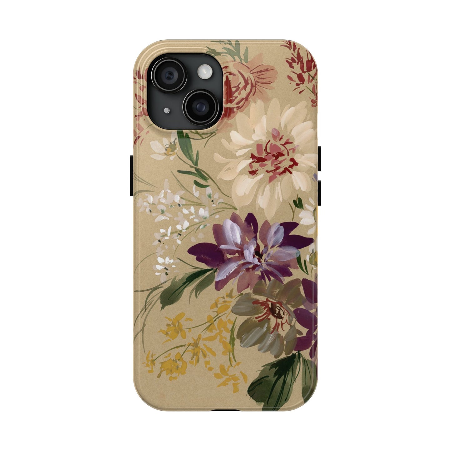 Kraft Wildflowers Phone Case