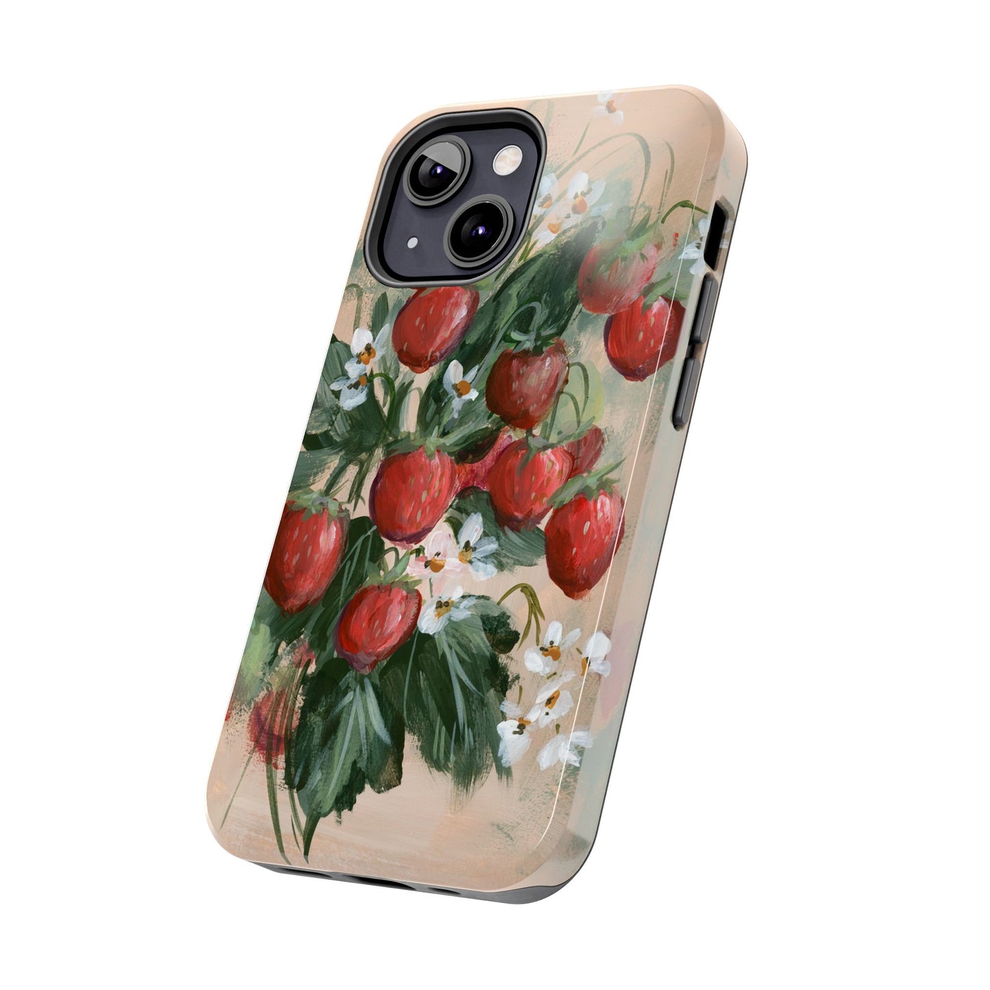 Moody Strawberries Phone Case