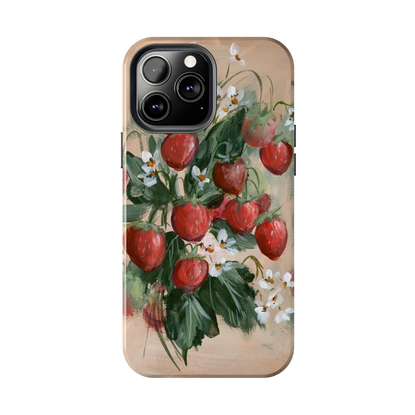 Moody Strawberries Phone Case