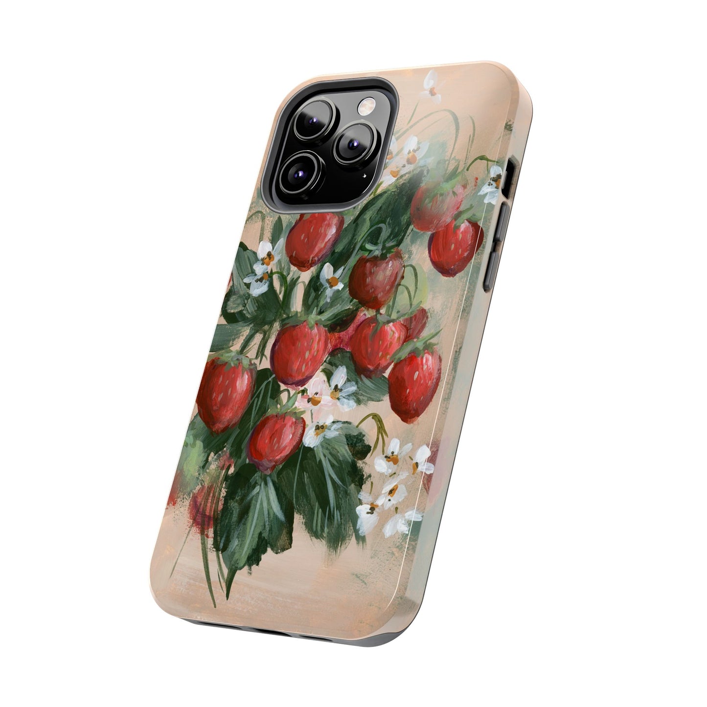 Moody Strawberries Phone Case