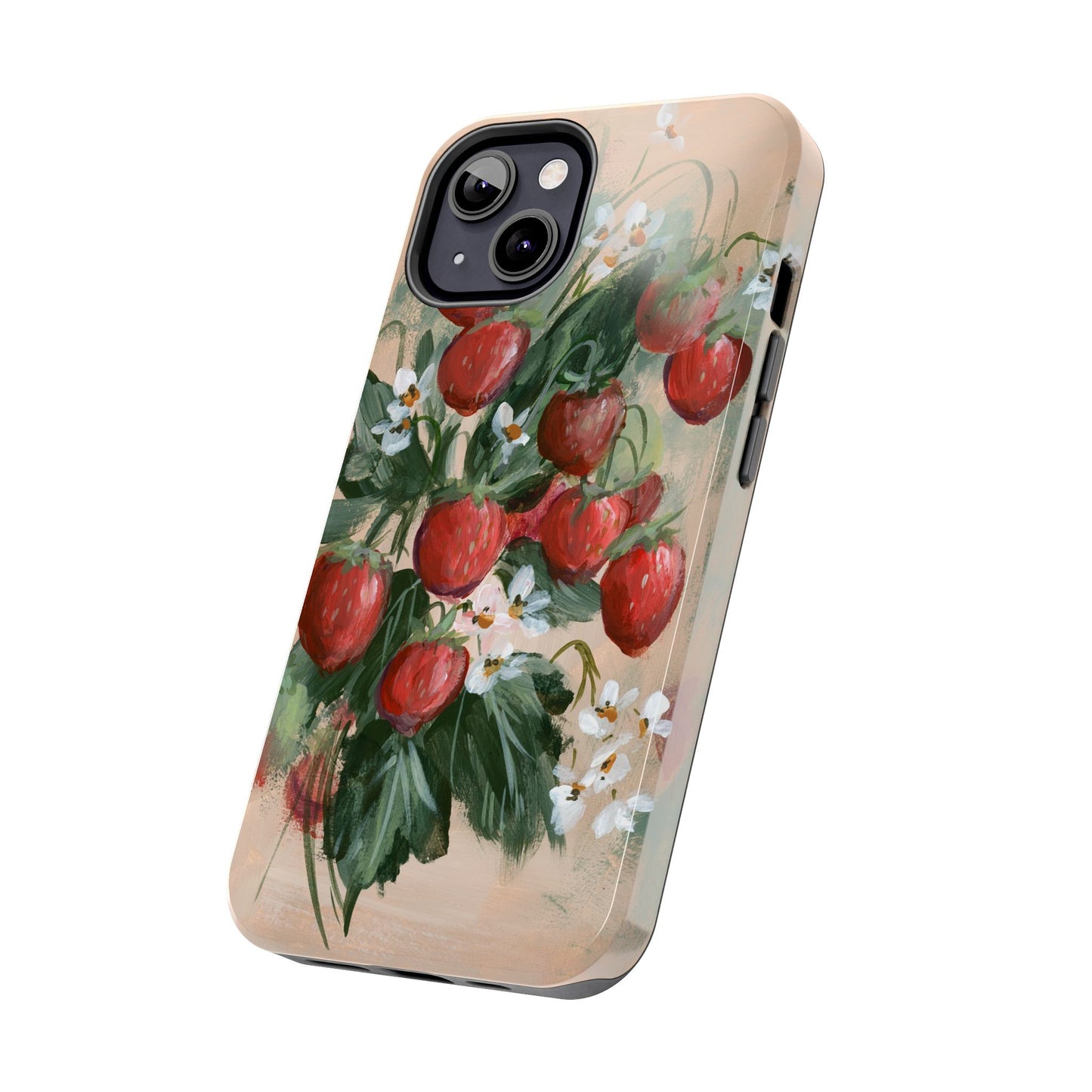 Moody Strawberries Phone Case