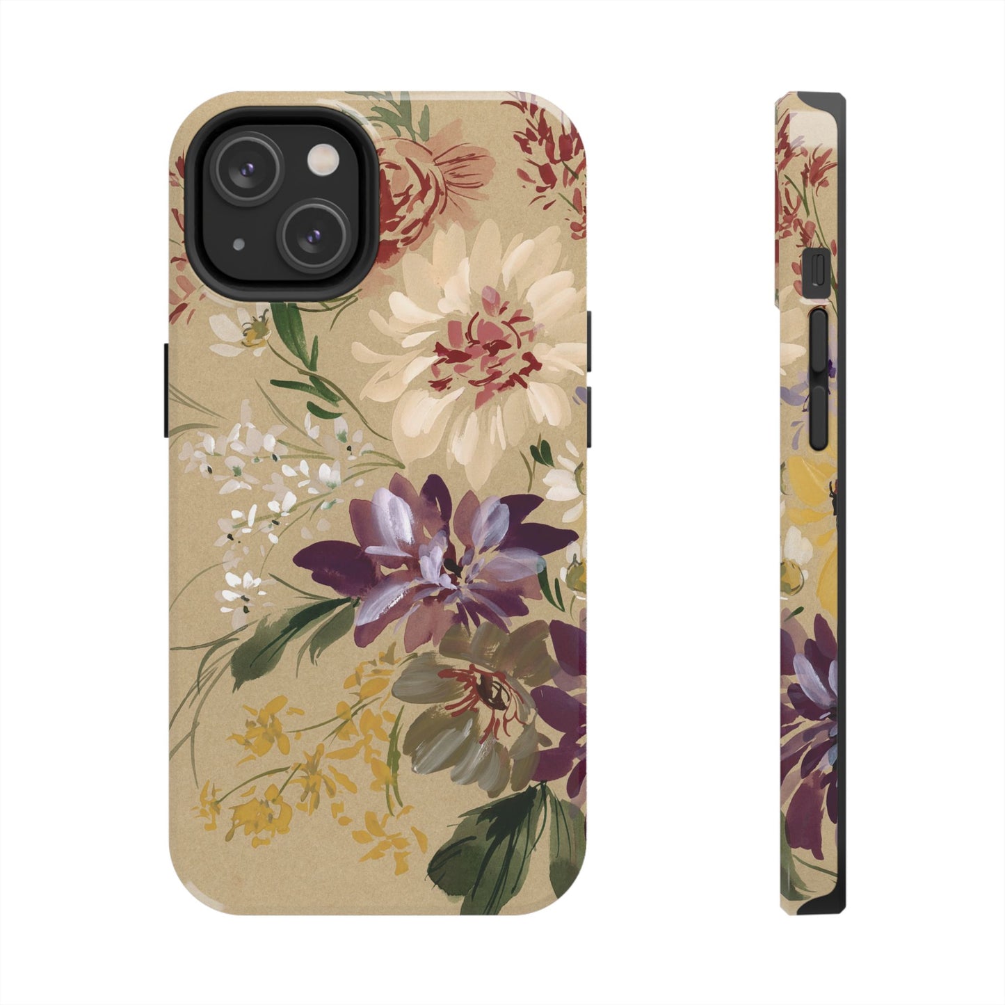Kraft Wildflowers Phone Case