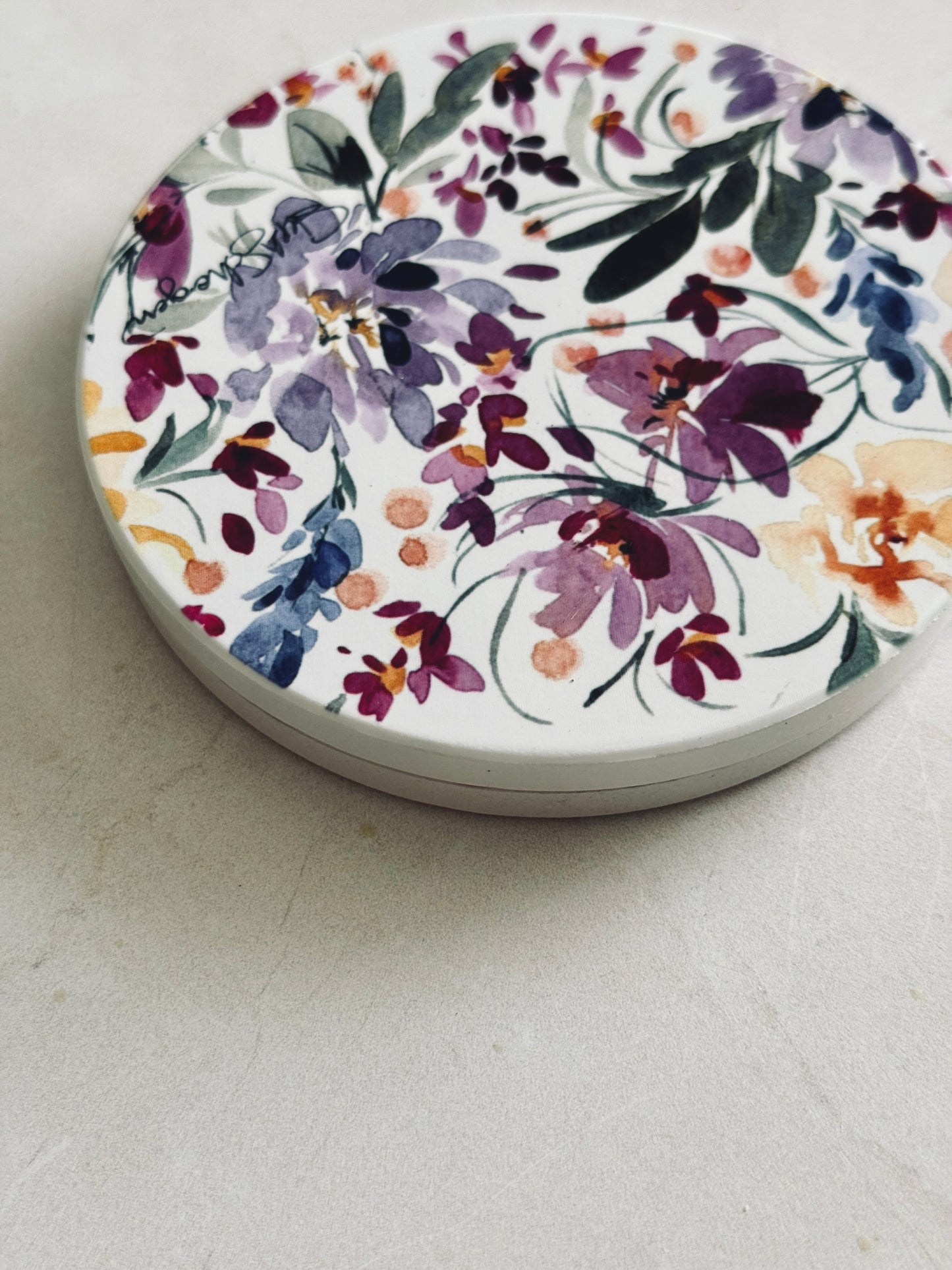 Floral Extravaganza Coaster Set