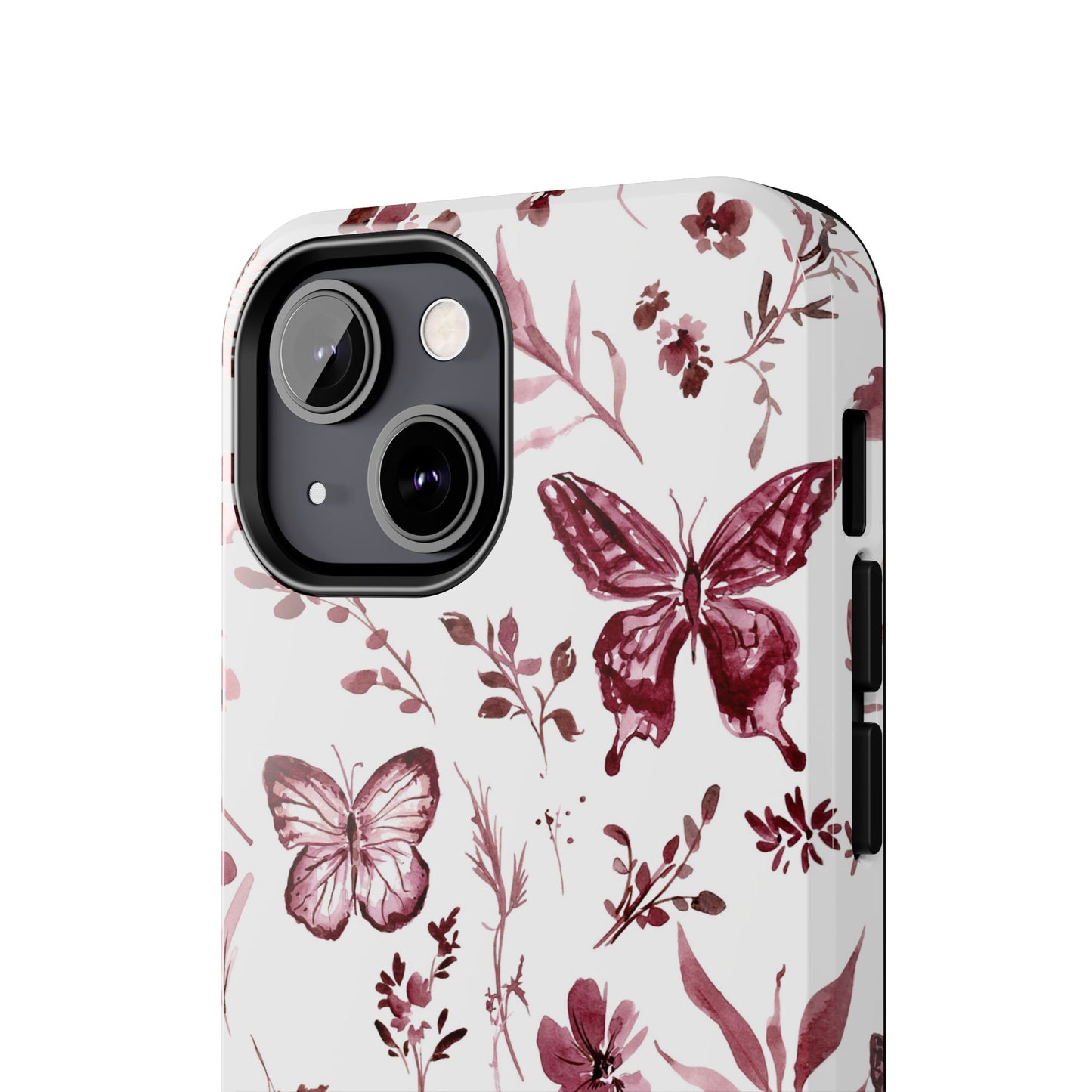 Monochrome Butterfly Phone Case