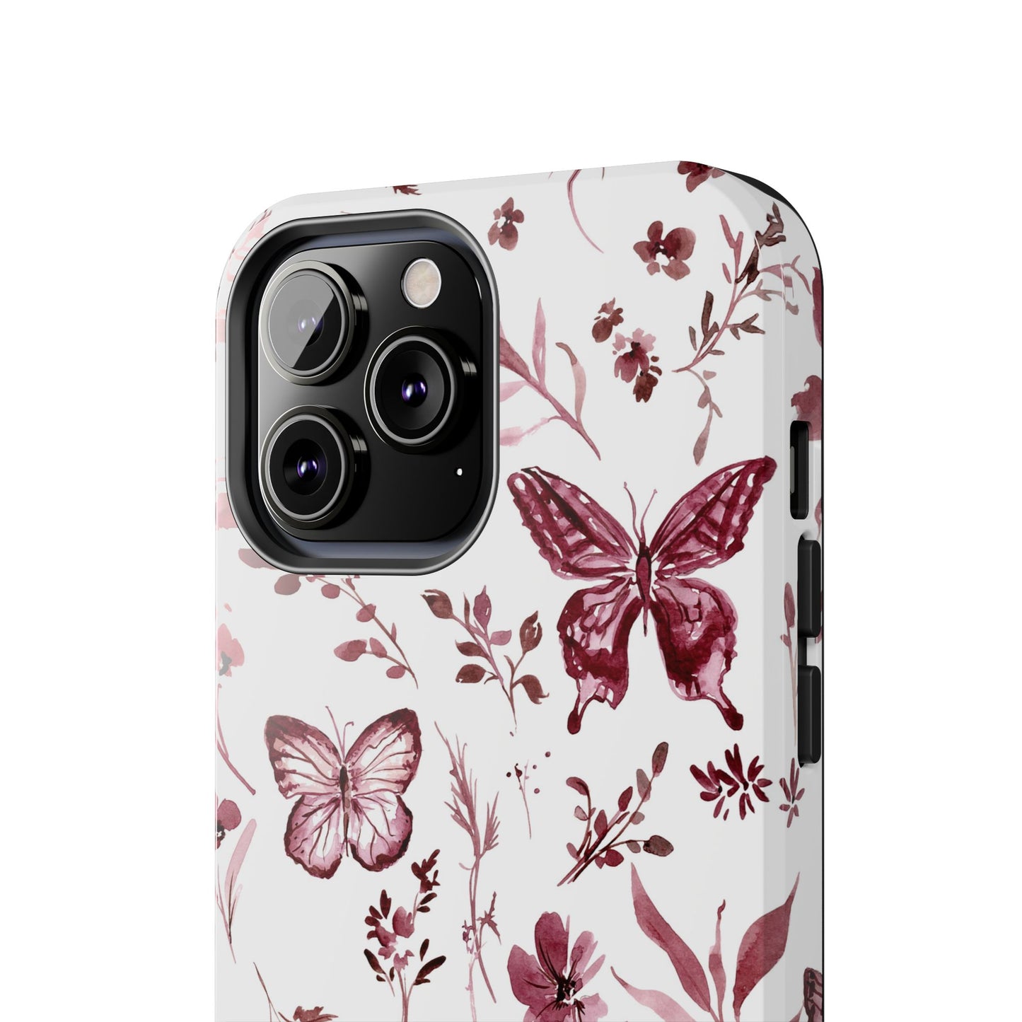 Monochrome Butterfly Phone Case