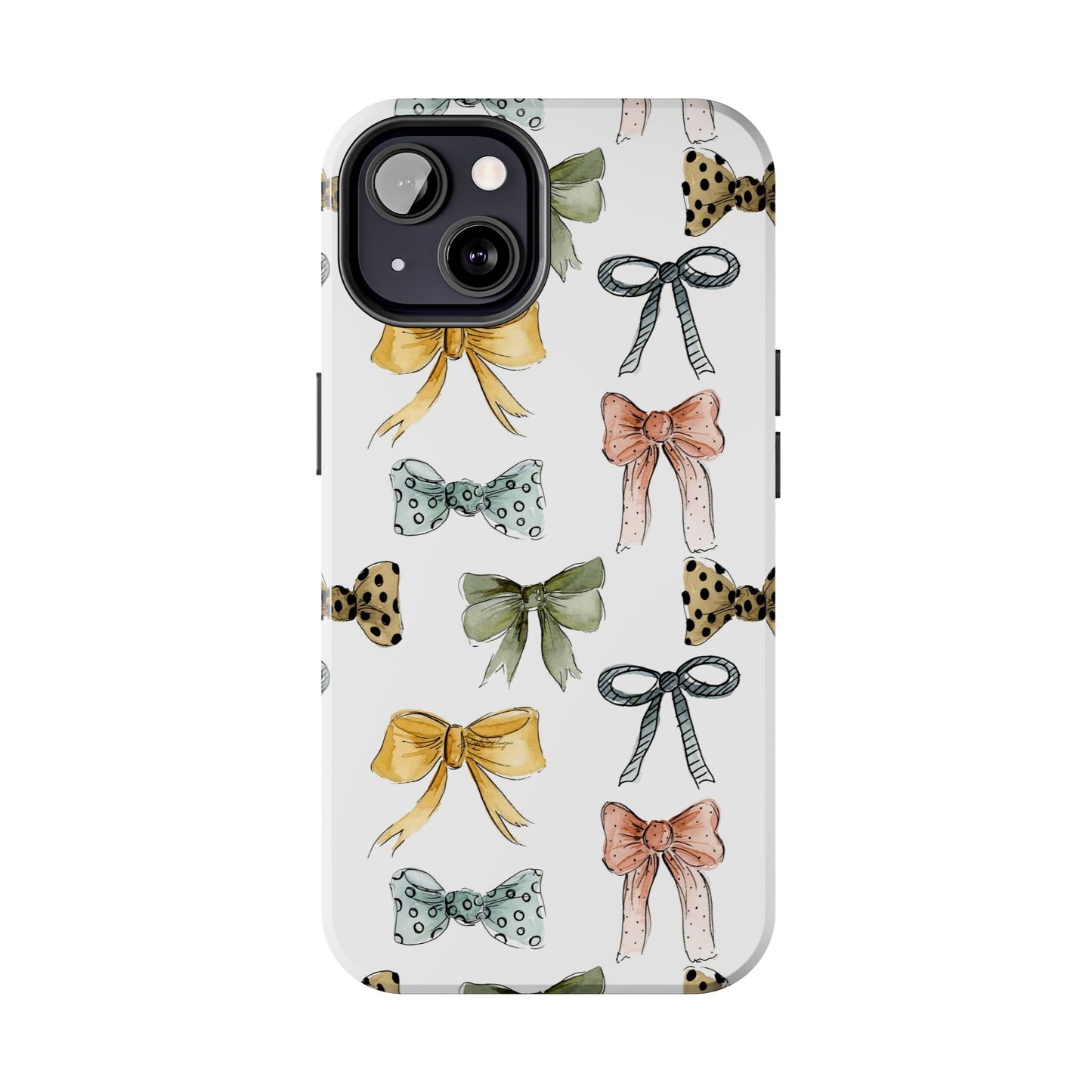 Pastel Bows Phone Case