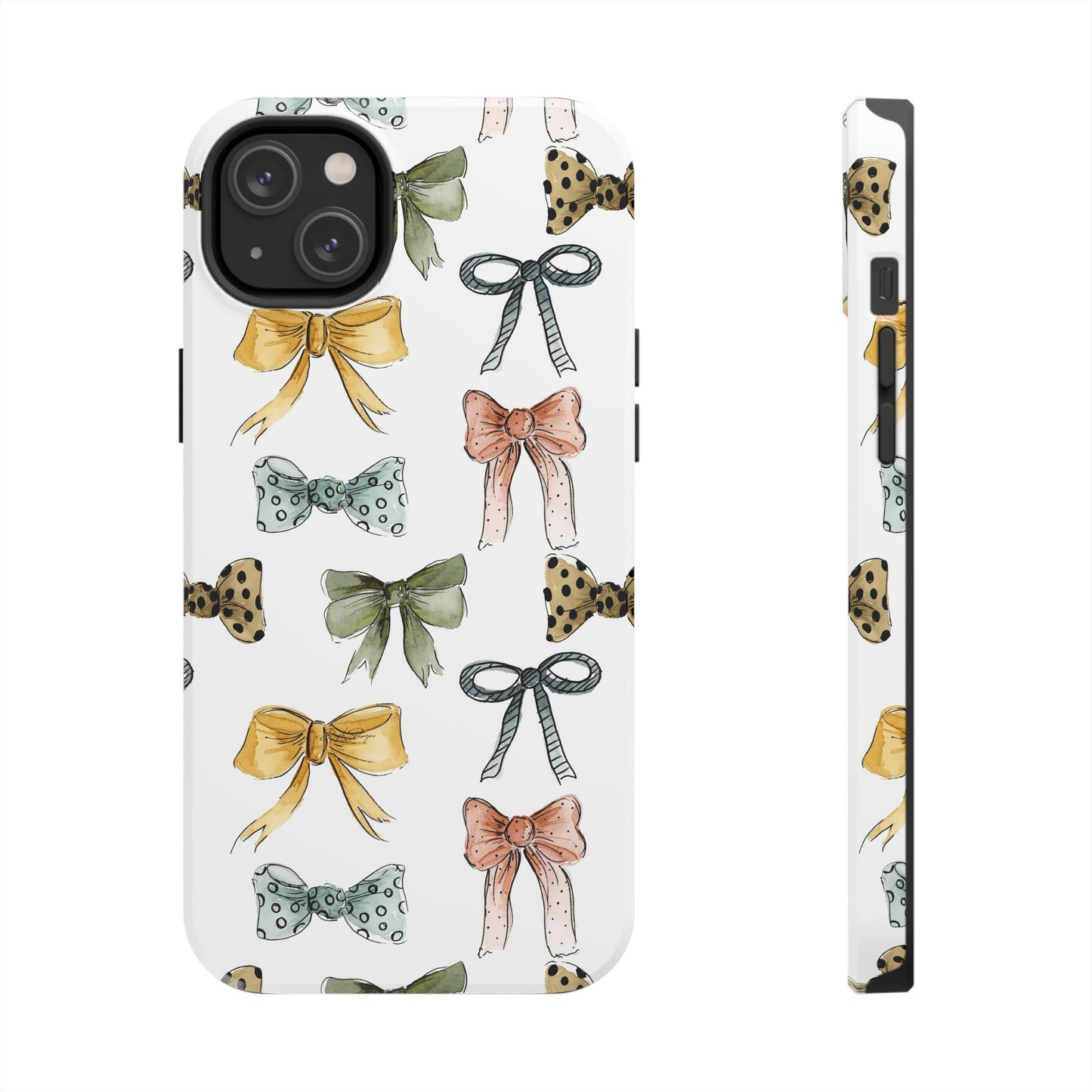 Pastel Bows Phone Case