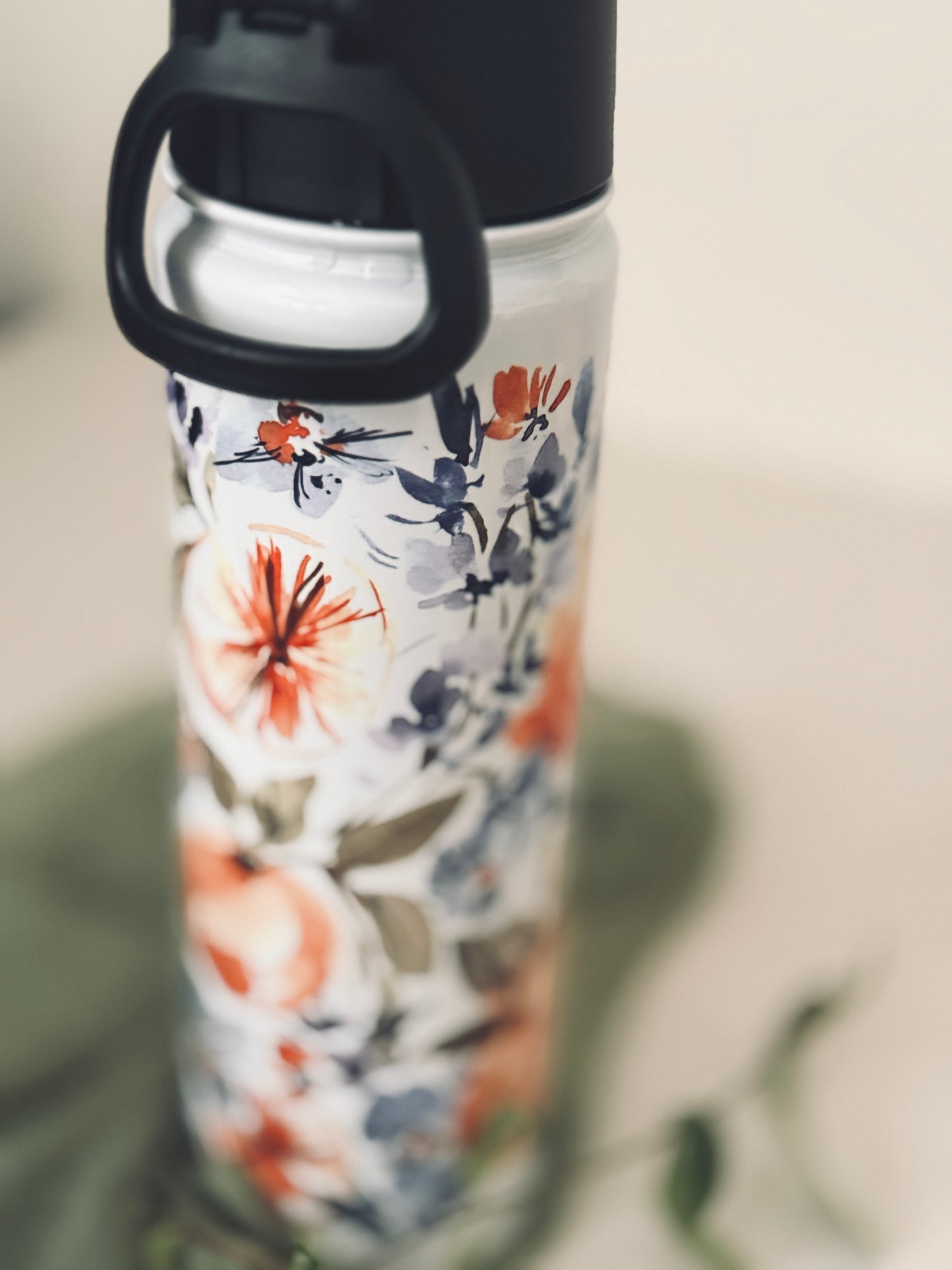 Orange Blossom Stainless Steel Tumbler