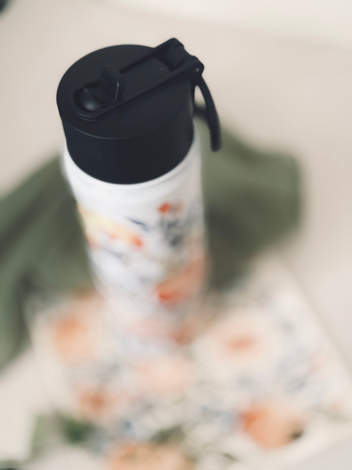 Orange Blossom Stainless Steel Tumbler