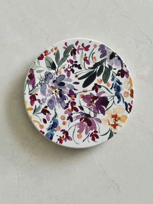 Floral Extravaganza Coaster Set