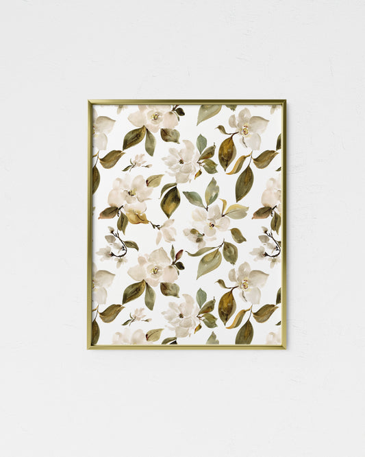 Magnolia Pattern Giclee Print