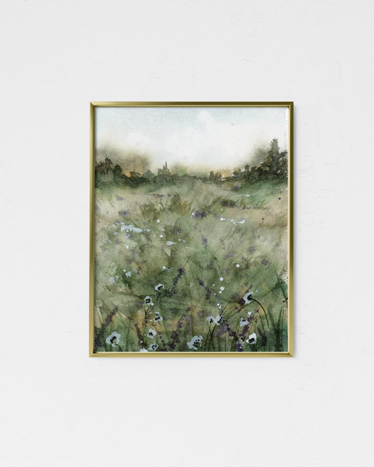 Moody Meadow Giclee Print