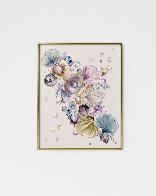 Opulent Shells no 2 Giclee Print