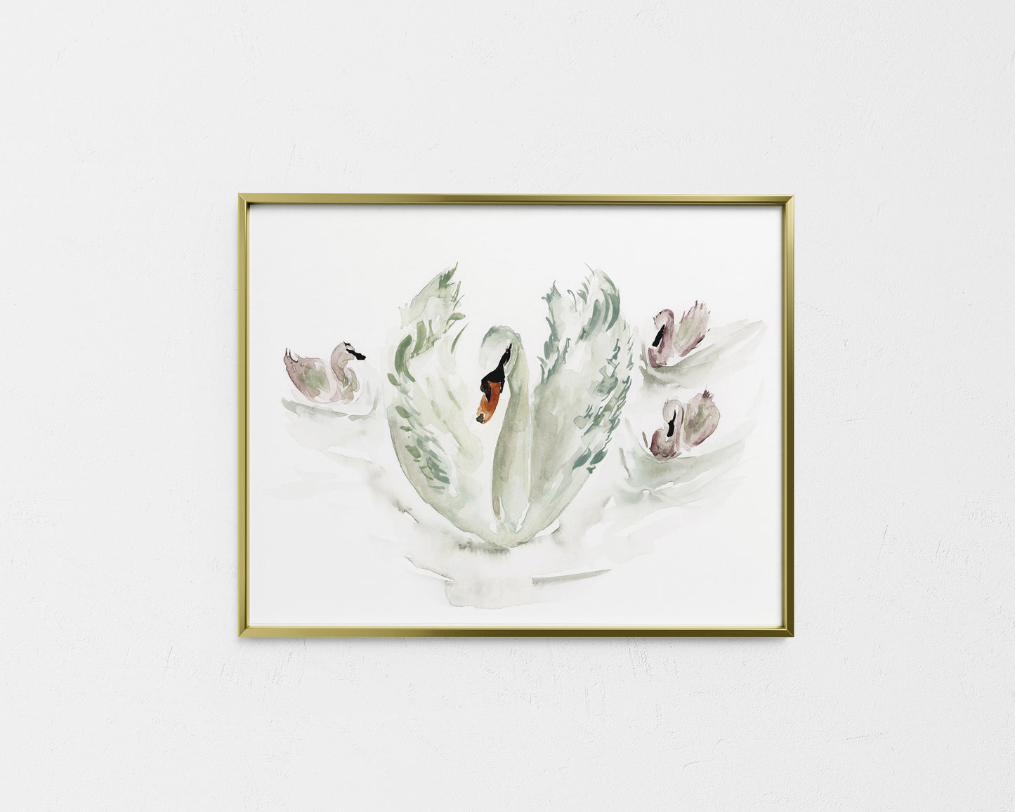Mother Swan Giclee Print
